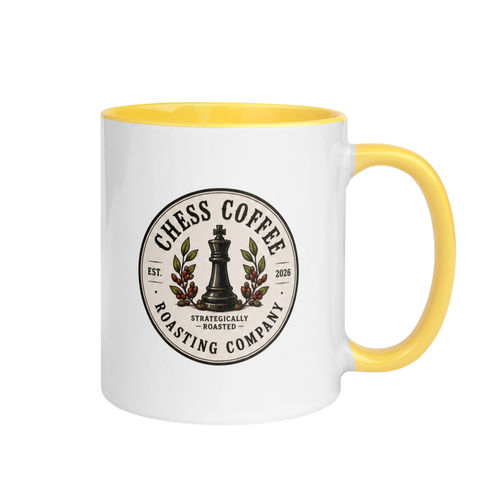 Chess Mug with Cool Colors