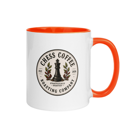 Chess Mug with Cool Colors