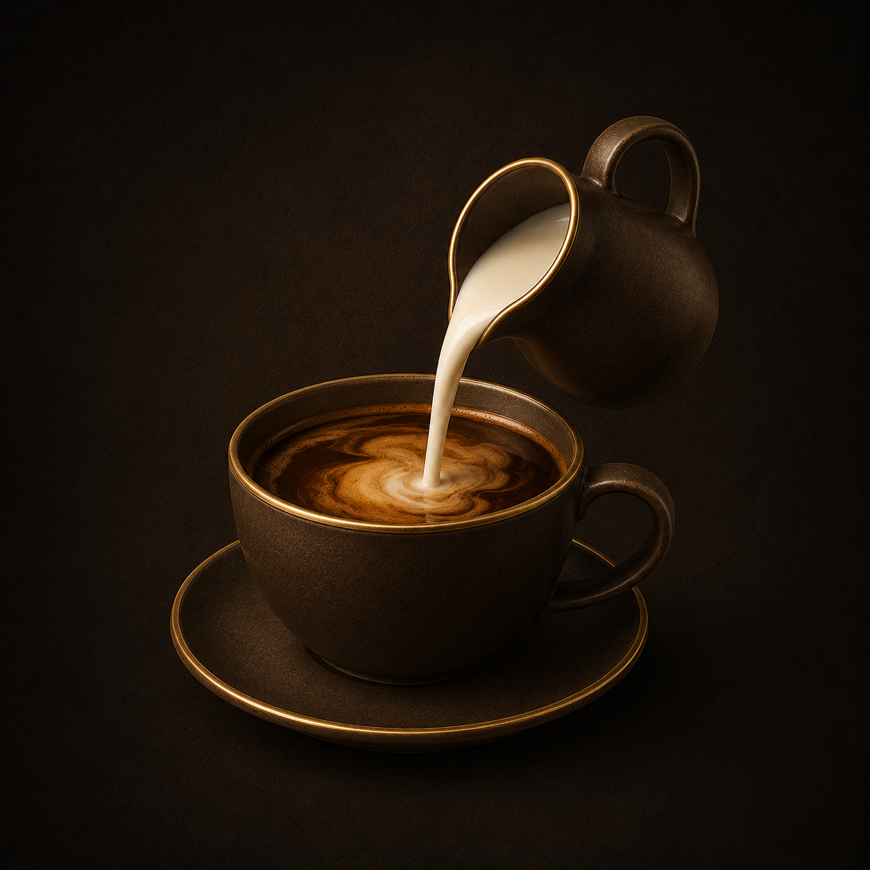 Cream, milk, or alternative milk icon