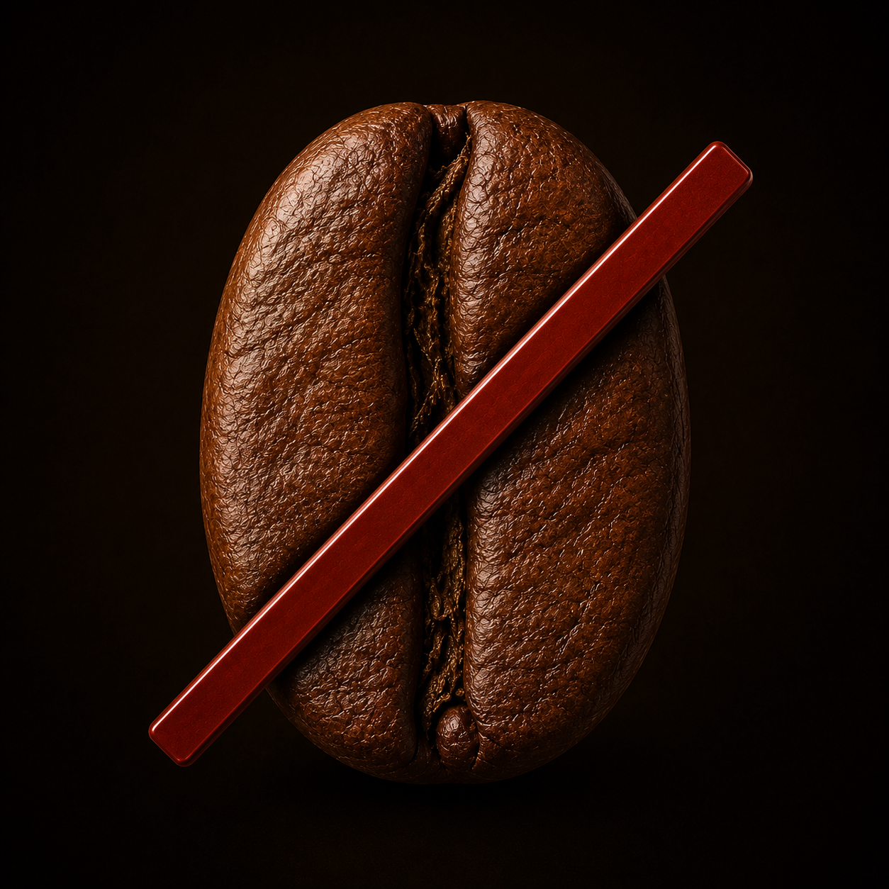 Decaf or lower caffeine icon